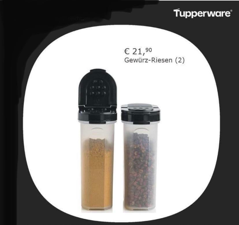 Tupperware Kruidenovaaltjes (2)  # 250 ml, Ophalen of Verzenden, Nieuw