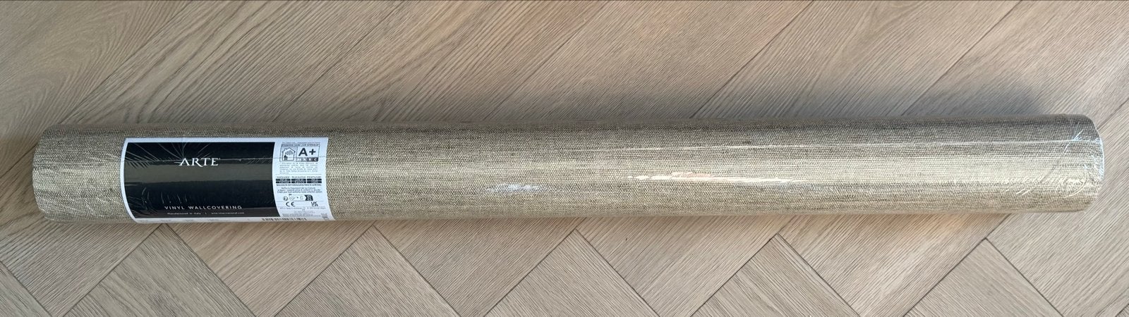 Nieuw Arte Lino Lignes 40503 behang, Ophalen, Structuur, Modern, Vinylbehang