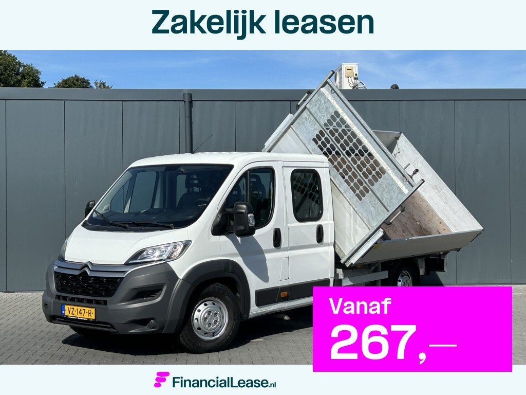 Citroën Jumper 35 2.2 HDI 150 PK L4 / 3 ZIJDIG KIPPER / 7-P, Voorwielaandrijving, Euro 5, Gebruikt, Elektrische ramen