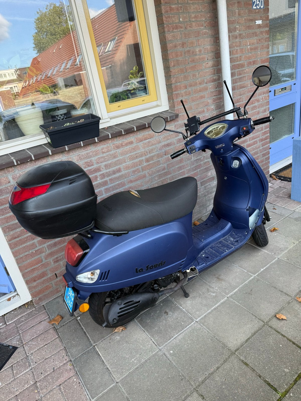La Souris Sourini S 2018 Matblauw - Incl. snelheidsmodule, Ophalen, Gebruikt, Benzine, Overige merken