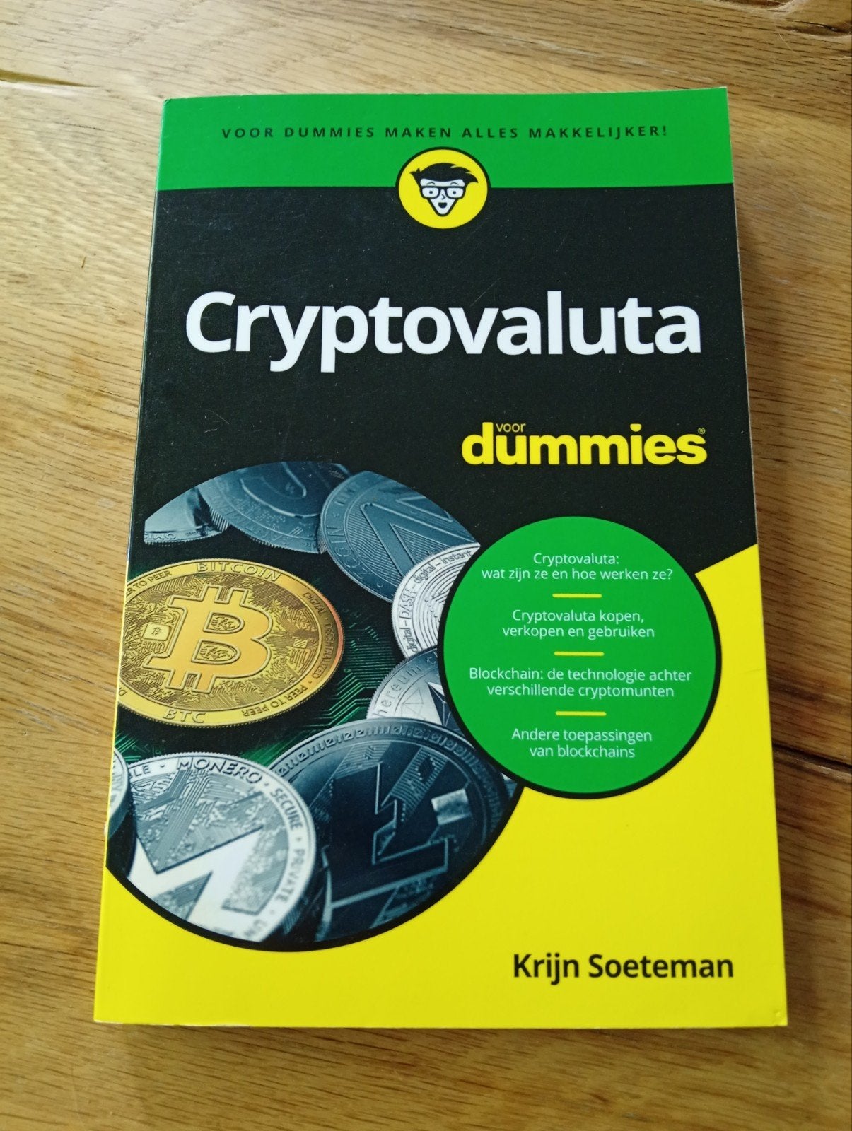 Cryptovaluta voor Dummies - Krijn Soeteman, Ophalen of Verzenden, Zo goed als nieuw, Nederland, Krijn Soeteman