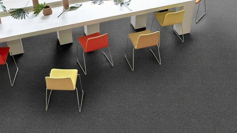 NIEUW Heuga 580 Zircon grijze tapijttegels, Grijs, Nieuw, Ophalen of Verzenden, Tapijttegels