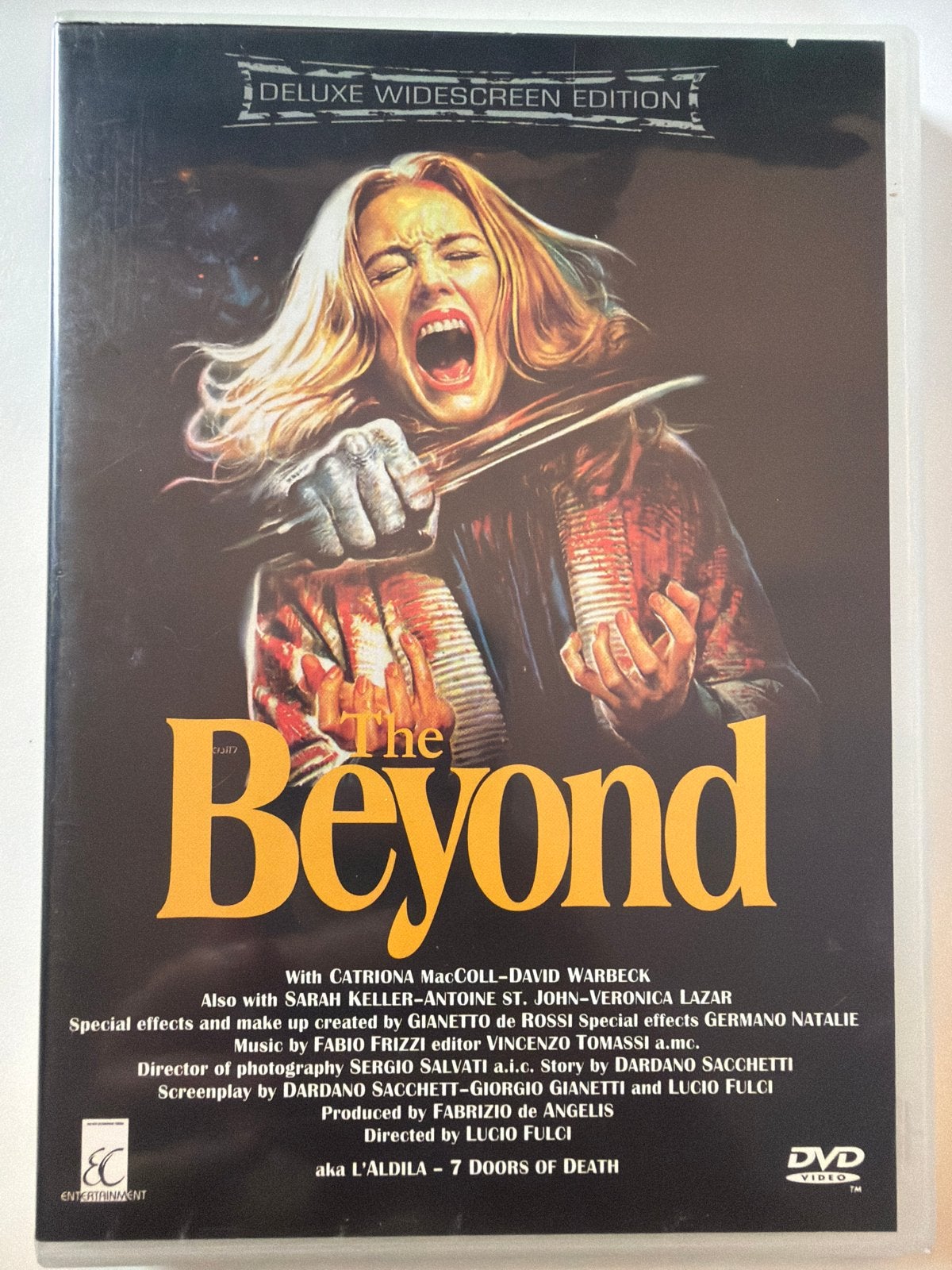 The Beyond - Horrorfilm DVD (Deluxe Widescreen Edition), Cd's en Dvd's, Dvd's | Horror, Vanaf 18 jaar, Engels, Ophalen of Verzenden