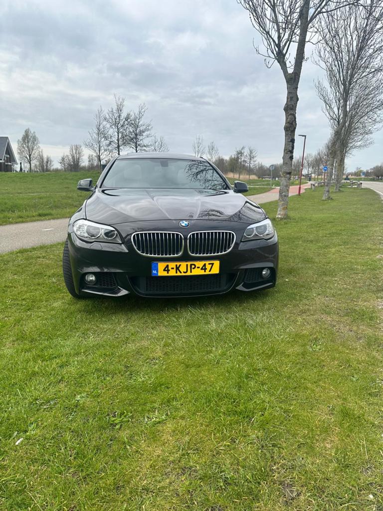 BMW 5-Serie 528I 180KW Sedan Aut8 2013 Zwart, Auto's, BMW, Particulier, 5-Serie, Benzine, B, Sedan, Automaat, Origineel Nederlands