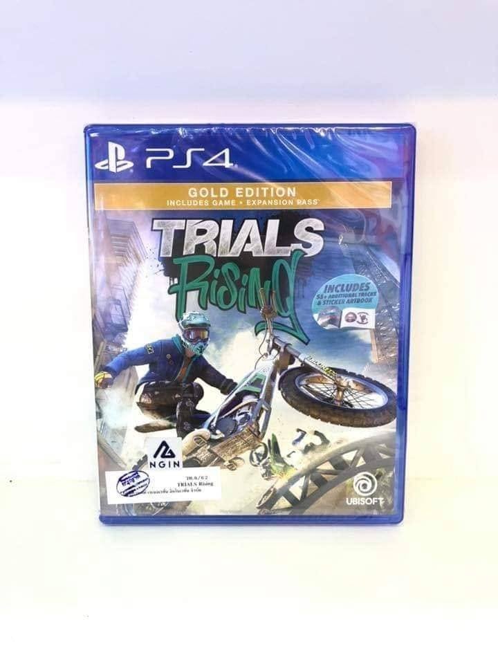 Trials Rising Gold Edition PS4 Spel - Incl sticker artbook, 1 speler, Racen en Vliegen, Nieuw, Ophalen of Verzenden