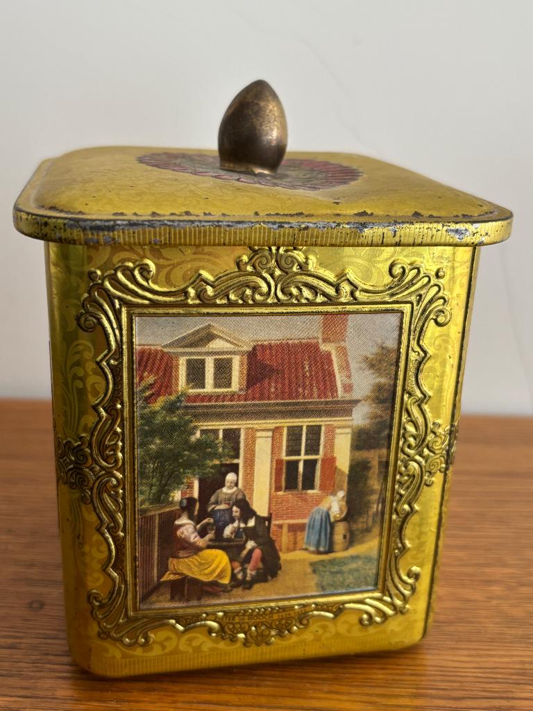 Vintage Verblifa Blik, Verzamelen, Blikken, Ophalen of Verzenden, Gebruikt, Overige