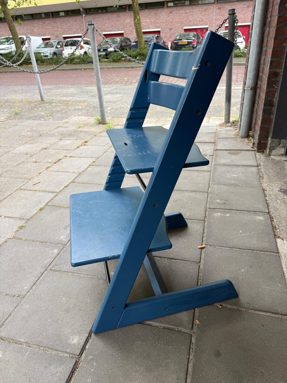 Stokke Tripp Trapp kinderstoel - Opknapper, Kinderen en Baby's, Kinderstoelen, Ophalen, Gebruikt, Meegroeistoel, Aanschuifbaar