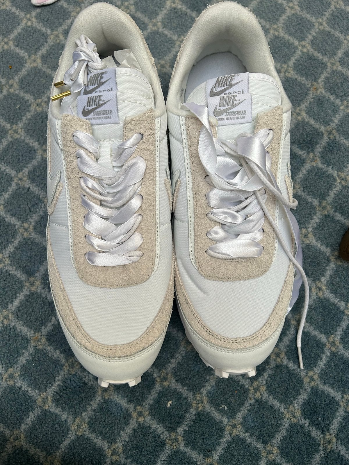 Nike Sacai Waffle Sneakers - Maat 44 - nieuw, Kleding | Heren, Ophalen of Verzenden, Nieuw, Wit, Sneakers of Gympen