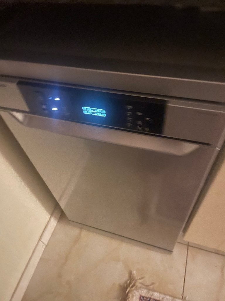 Afwasmachine, Ophalen, Zo goed als nieuw, Grijs