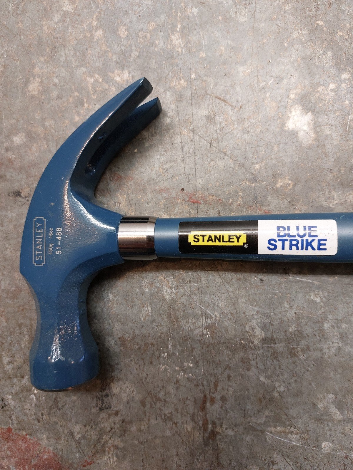Stanley Blue Strike Klauwhamer - 450g/16oz, Ophalen, Nieuw, Hamer, Stanley