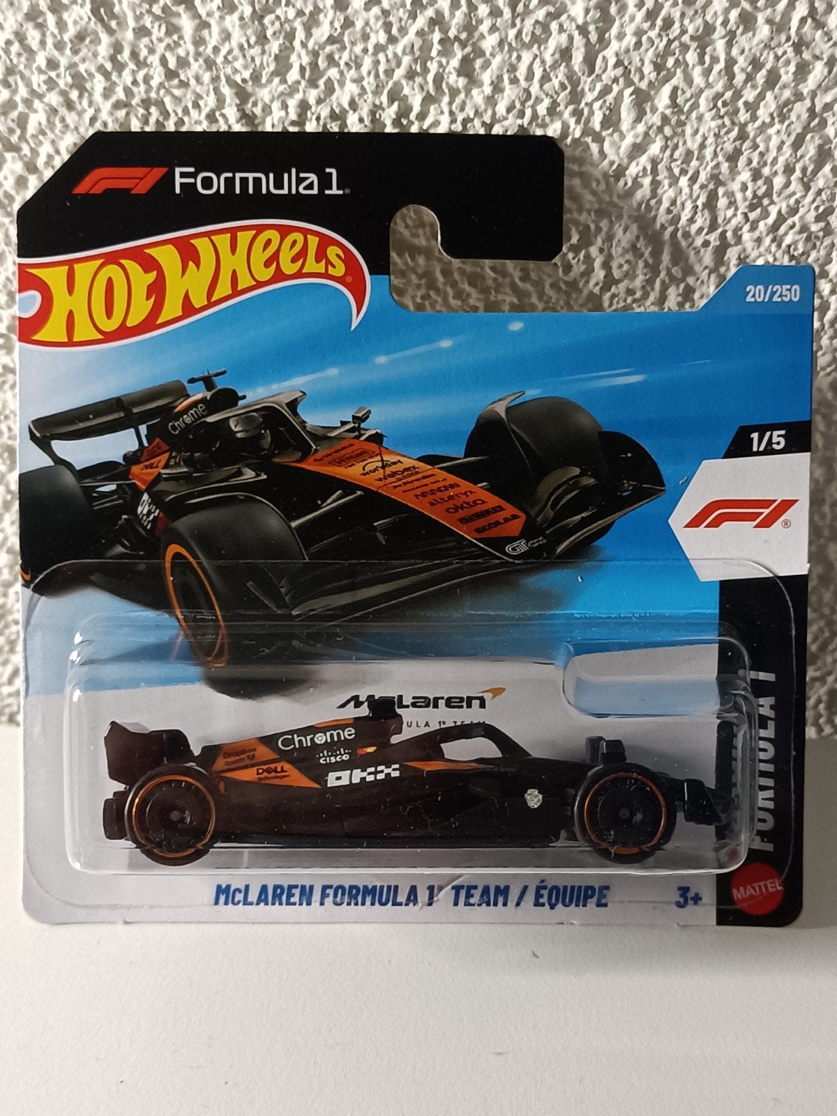 Hot Wheels McLaren Formule 1 Team (20/250), Ophalen of Verzenden, Nieuw, Auto