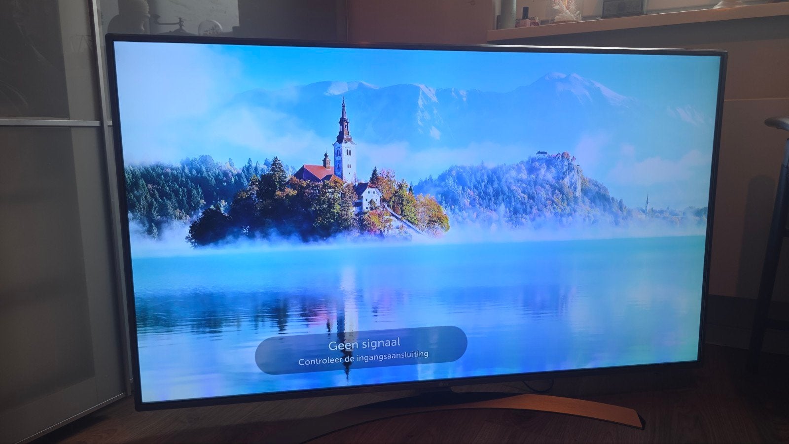 LG 4K 55inch smart tv, met kleine defecten., Audio, Tv en Foto, Ophalen, 50 Hz, 100 cm of meer, 4k (UHD)