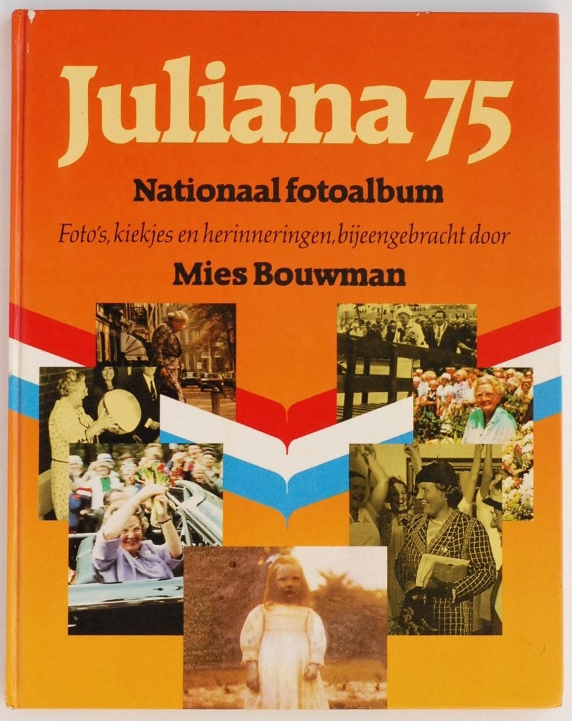 Juliana 75 Nationaal fotoalbum - Mies Bouwman jaren 80, Verzenden, Onbekend, Zo goed als nieuw, Fibula-Van Dishoeck