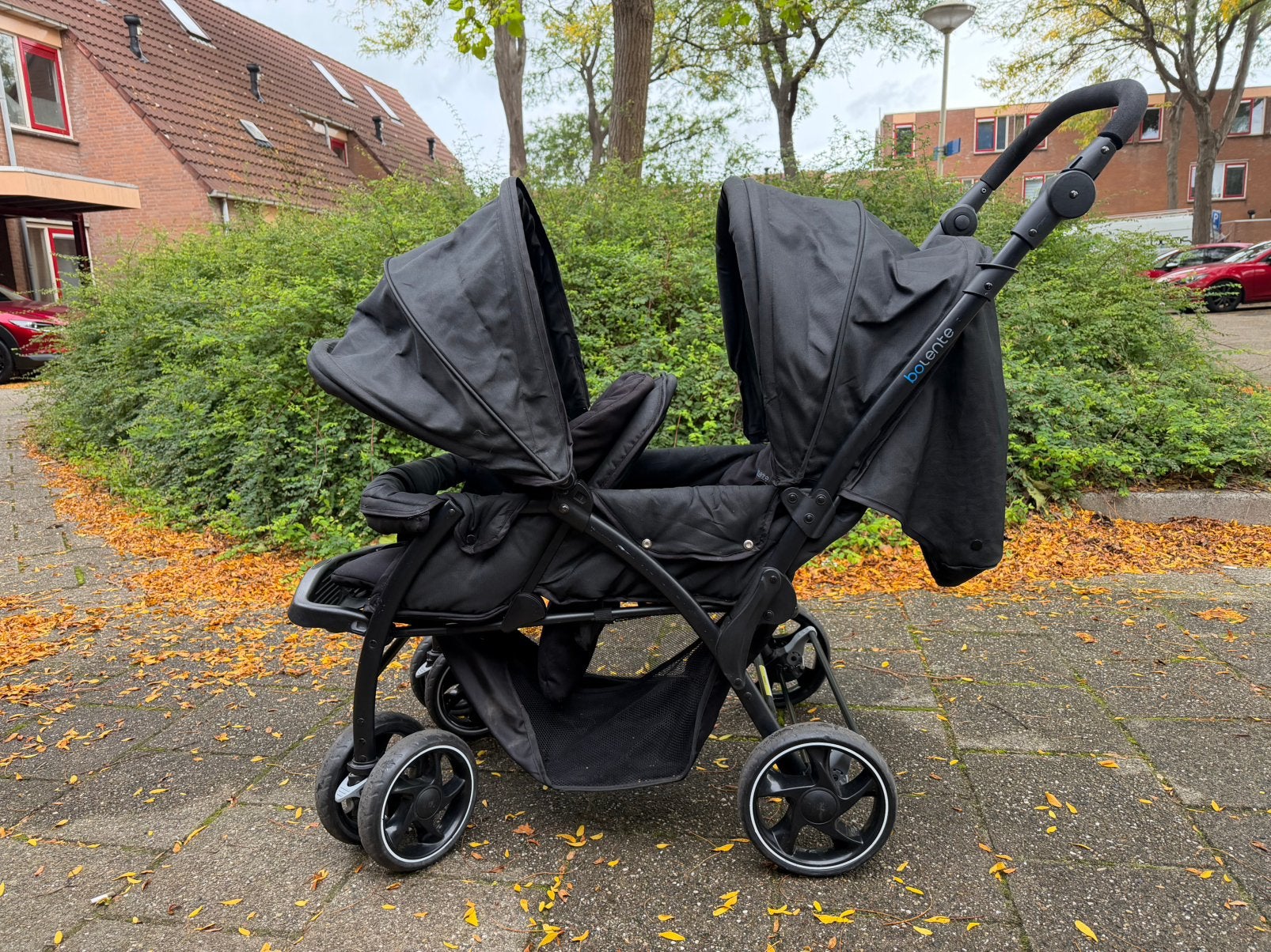 Mooie tweeling buggy voor 40€, Ophalen of Verzenden, Zo goed als nieuw, Kinderwagen of Buggy