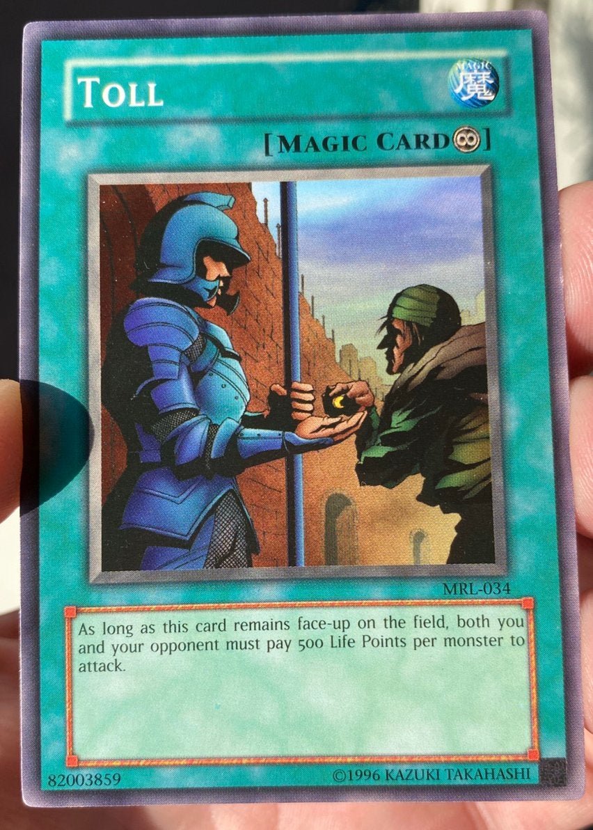 Yu-Gi-Oh! Toll MRL Old US Magic Print !, Ophalen of Verzenden, Gebruikt, Losse kaart