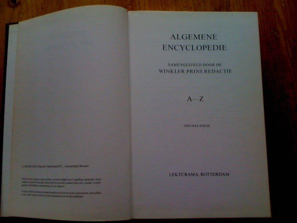 Encyclopedie, Boeken, Gelezen, Ophalen of Verzenden, Los deel, Algemeen