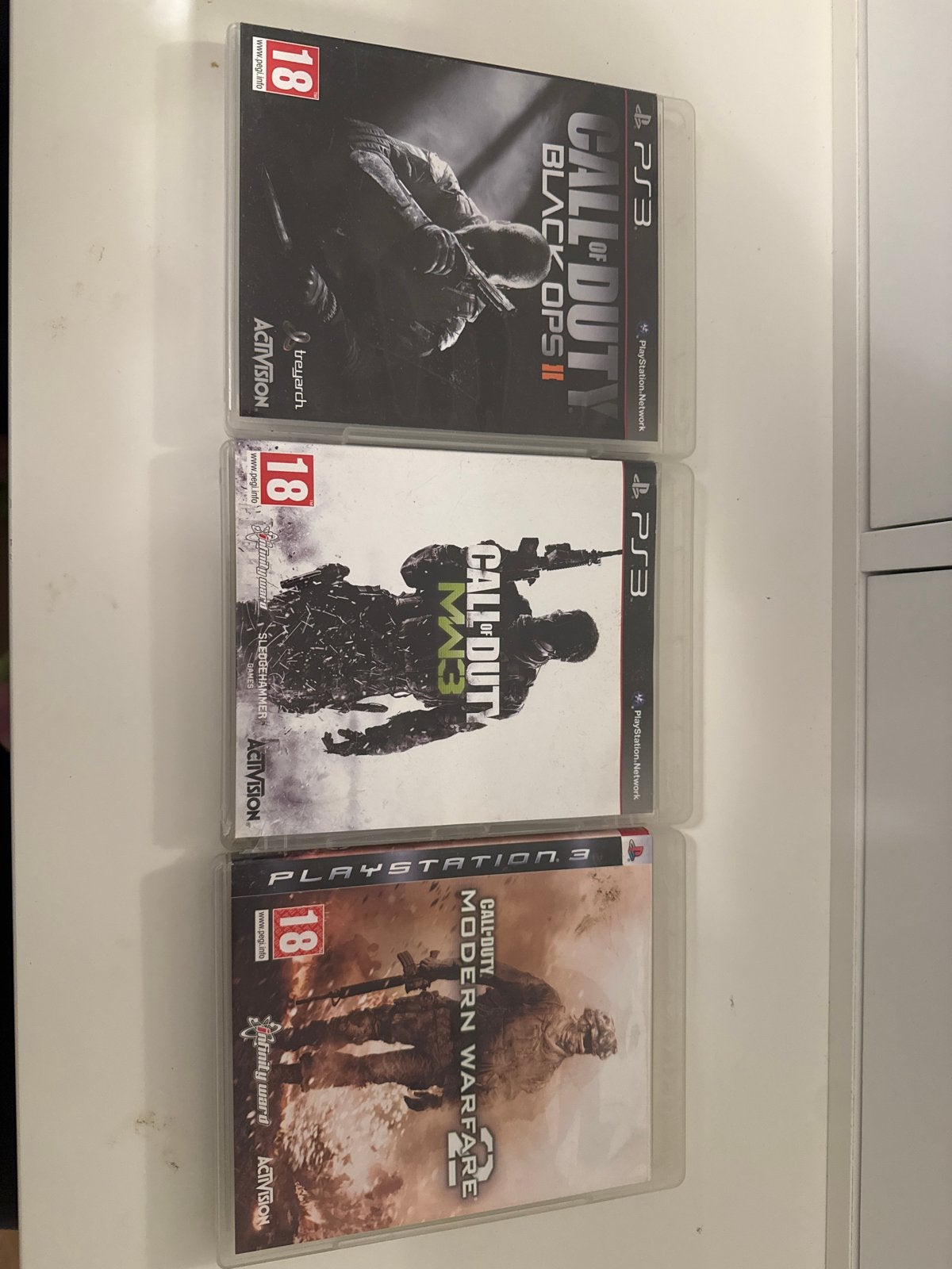 Call of Duty MW3/ MW2/ BLACKOPS 2 PS3, Vanaf 18 jaar, Shooter, Ophalen of Verzenden, Zo goed als nieuw
