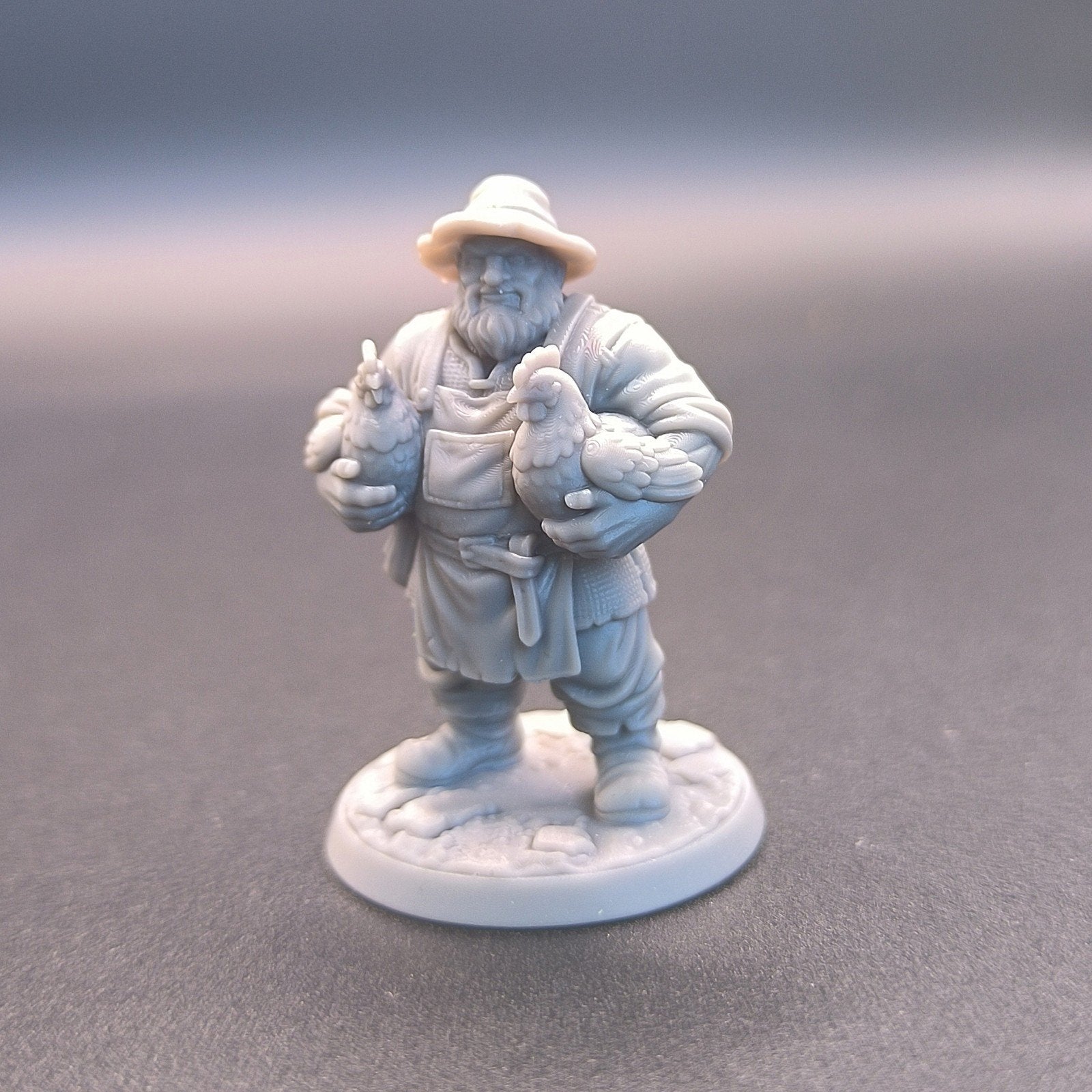 Farmer Miniature D&D HQ dungeon's and dragons, Ophalen of Verzenden, 1:50 of kleiner