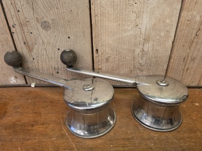 Set lieren RVS met hendel, Niet ingevuld, Gebruikt, Niet ingevuld, Niet ingevuld