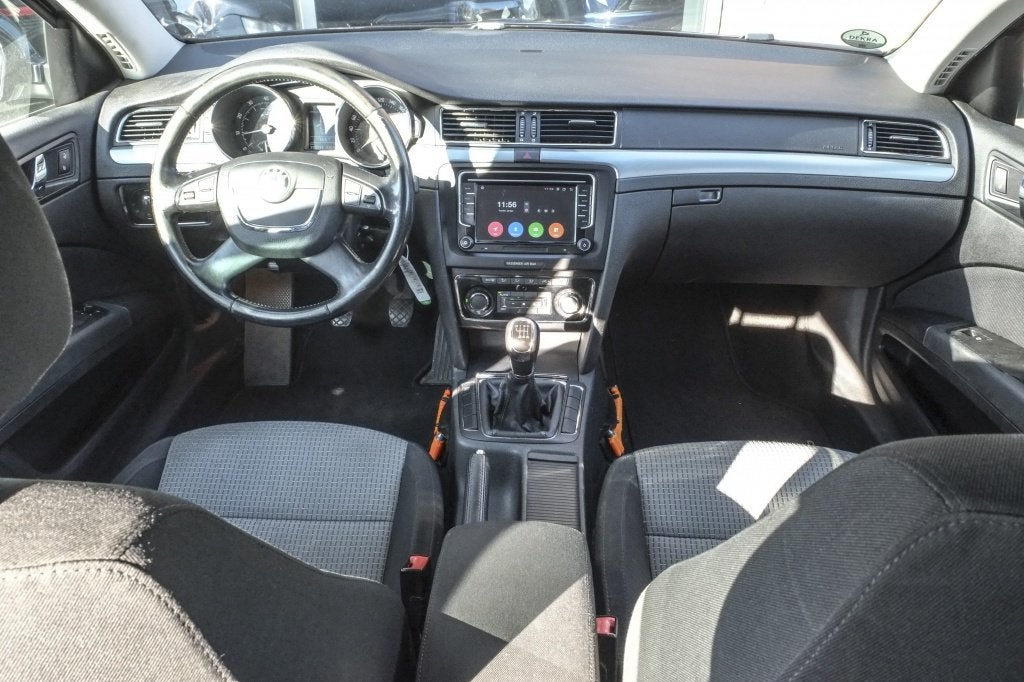 Skoda Superb 1.8 TSI Ambition, Auto's, 13 km/l, 4 cilinders, Zwart, Origineel Nederlands