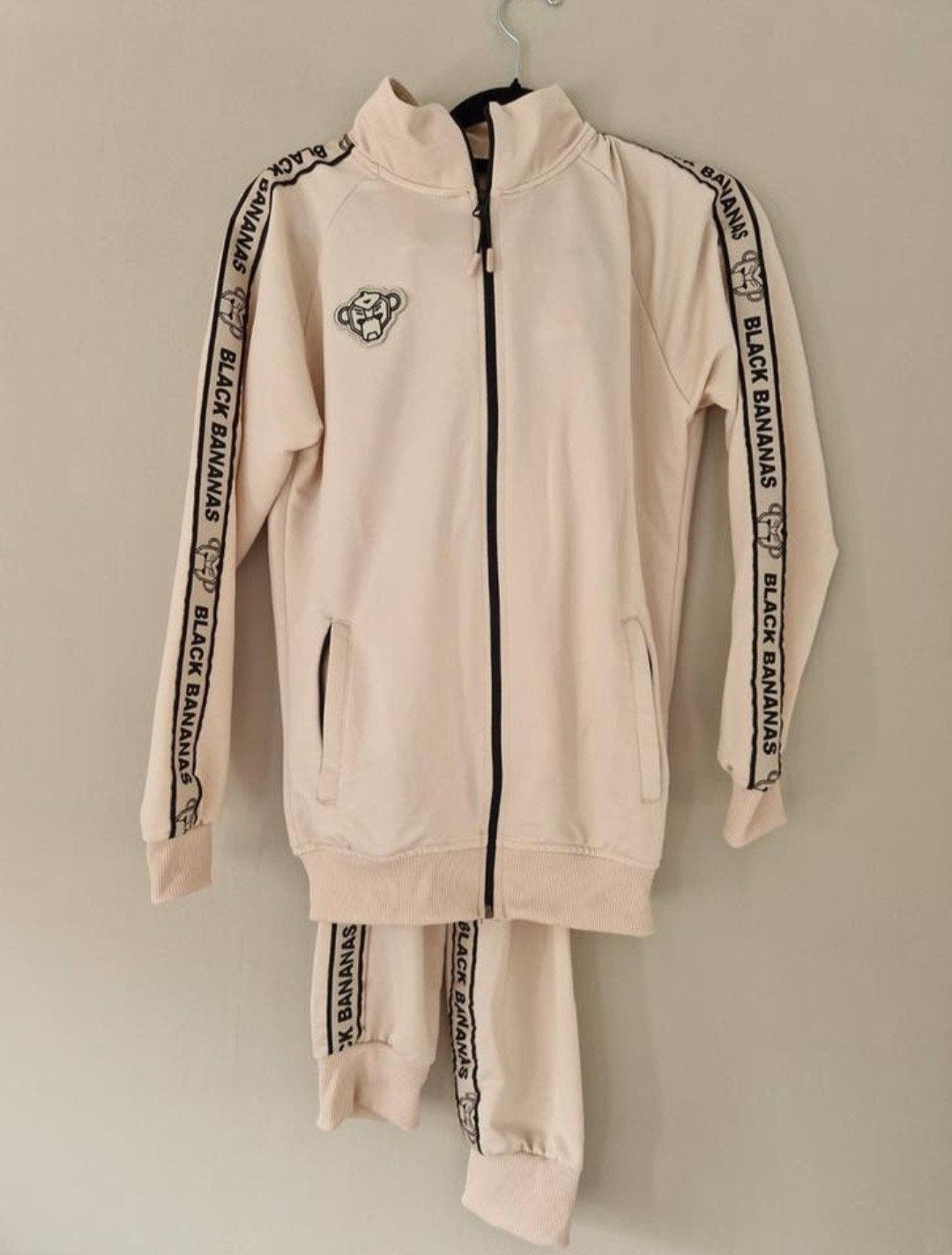 Zo goed als nieuw beige Black bananas pak maat L., Ophalen of Verzenden, Zo goed als nieuw, Maat 38/40 (M), Beige