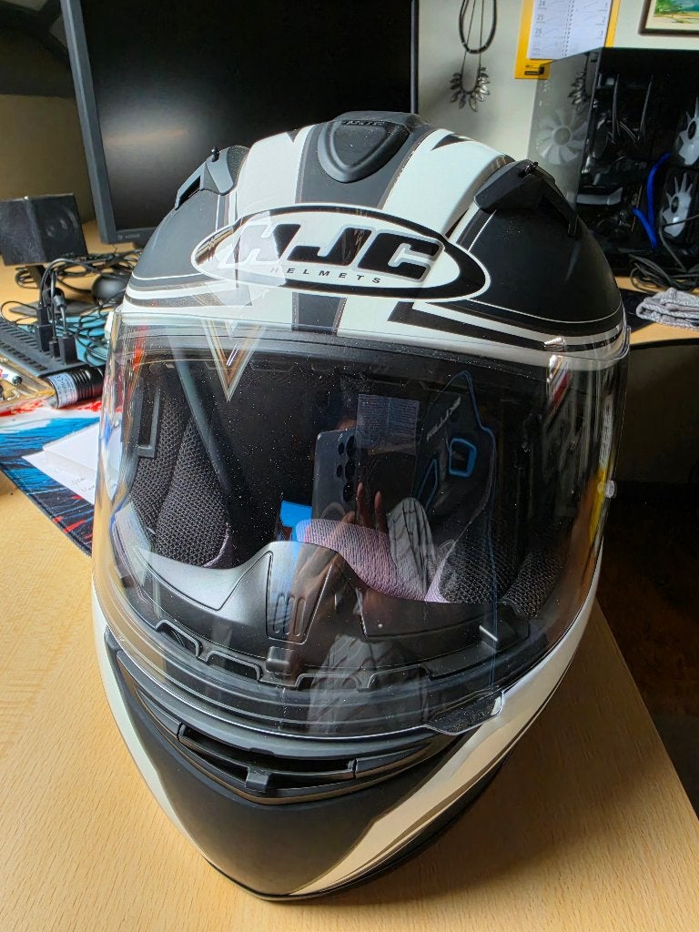 Motorhelm en kleding, Motoren, Kleding | Motorhelmen, Ophalen, Tweedehands, Integraalhelm, Overige merken