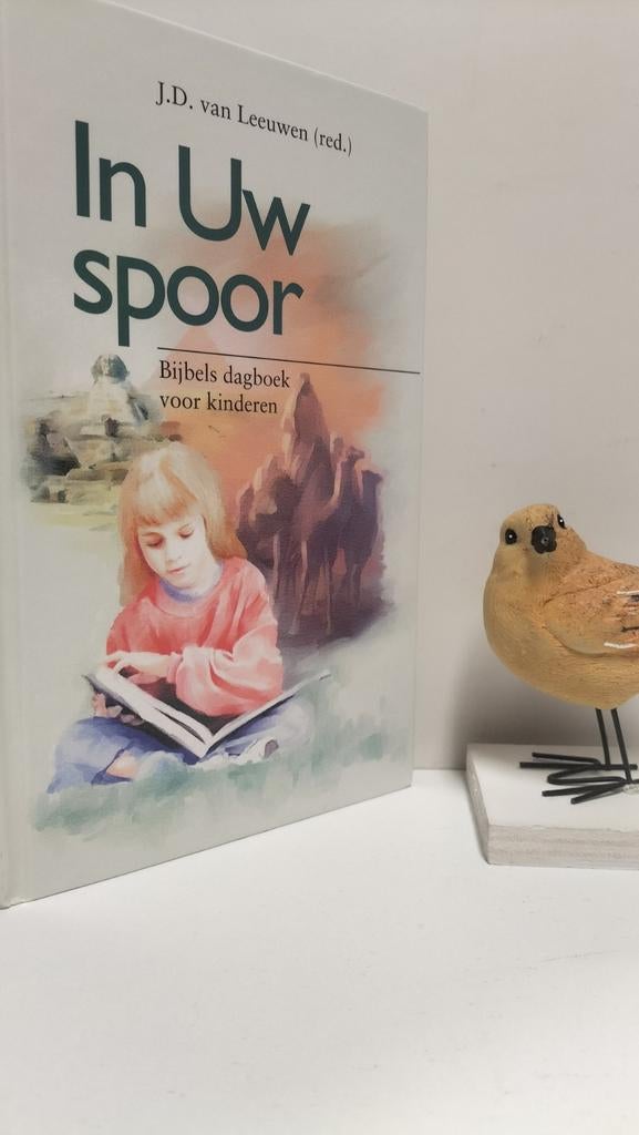 Leeuwen, J.D. van; In Uw spoor (Bijbels dagboek voor kindere, Ophalen of Verzenden, Gelezen, Christendom | Protestants