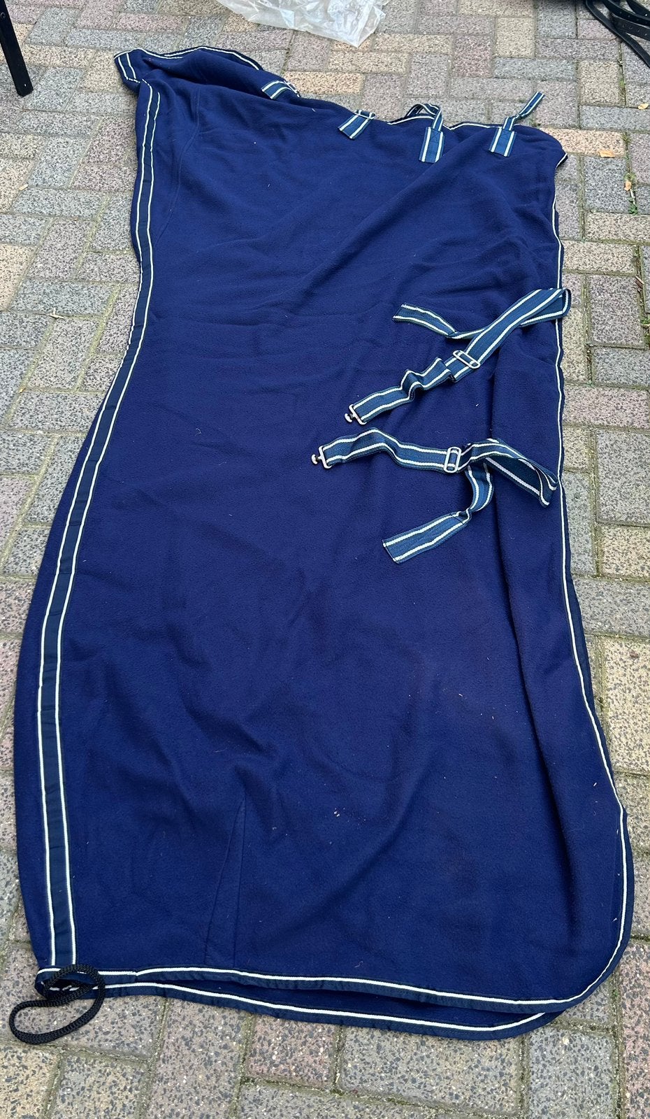 Zweetdeken blauw 205, Dieren en Toebehoren, Ophalen, Zo goed als nieuw, Blauw, Zweetdeken