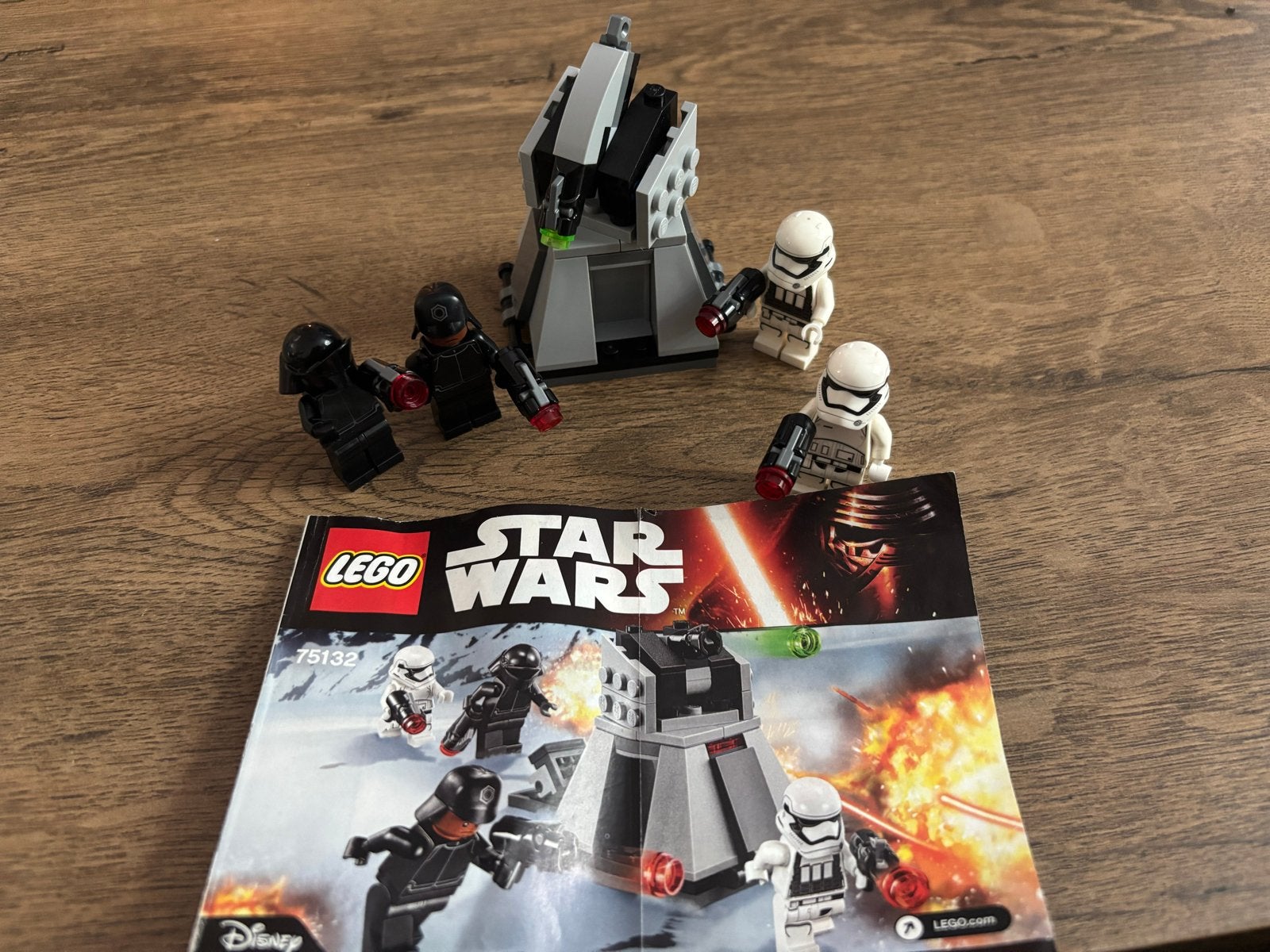 Lego Star Wars 75132 First Order Battle Pack compleet, Star Wars, Lego, Ophalen of Verzenden, Zo goed als nieuw