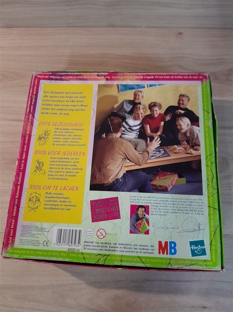 Knetter een te gek spel - s5691, Hobby en Vrije tijd, Gezelschapsspellen | Bordspellen, Verzenden, Zo goed als nieuw