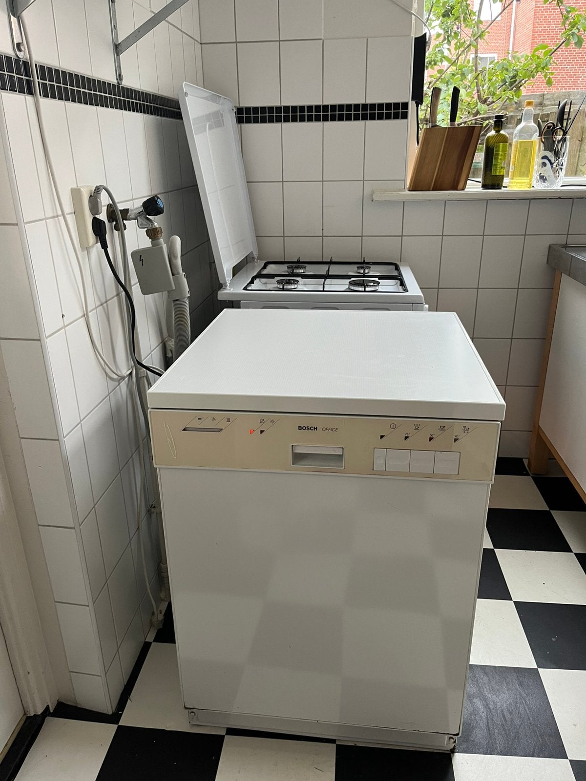 Bosch Office vaatwasser, Ophalen, Gebruikt, 85 tot 90 cm, 45 tot 60 cm