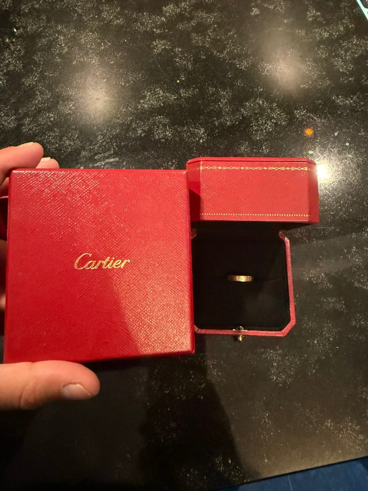Cartier LOVE ring 18 k goud, Sieraden, Tassen en Uiterlijk, Ringen, Ophalen of Verzenden, Zo goed als nieuw
