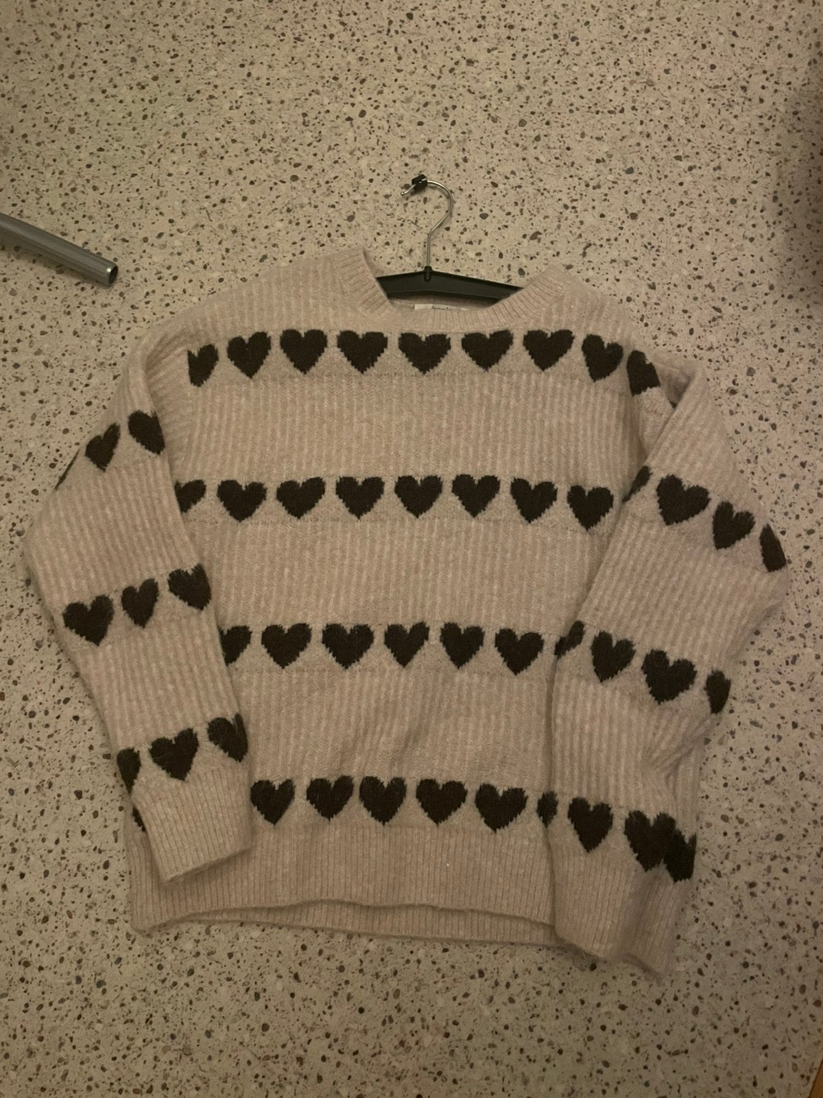 Trui dames wol. Met hartjes. Nieuw., Ophalen of Verzenden, Nieuw