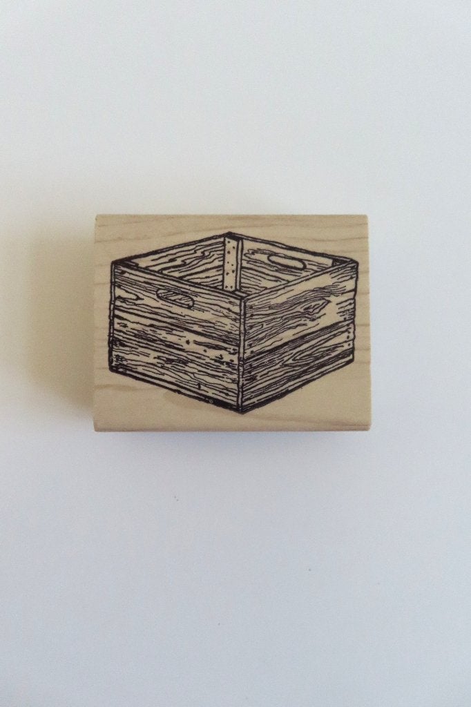 Houten stempel houten kist De Stempelmakers *Nieuw* (4924), Ophalen of Verzenden, Nieuw, Houten stempel