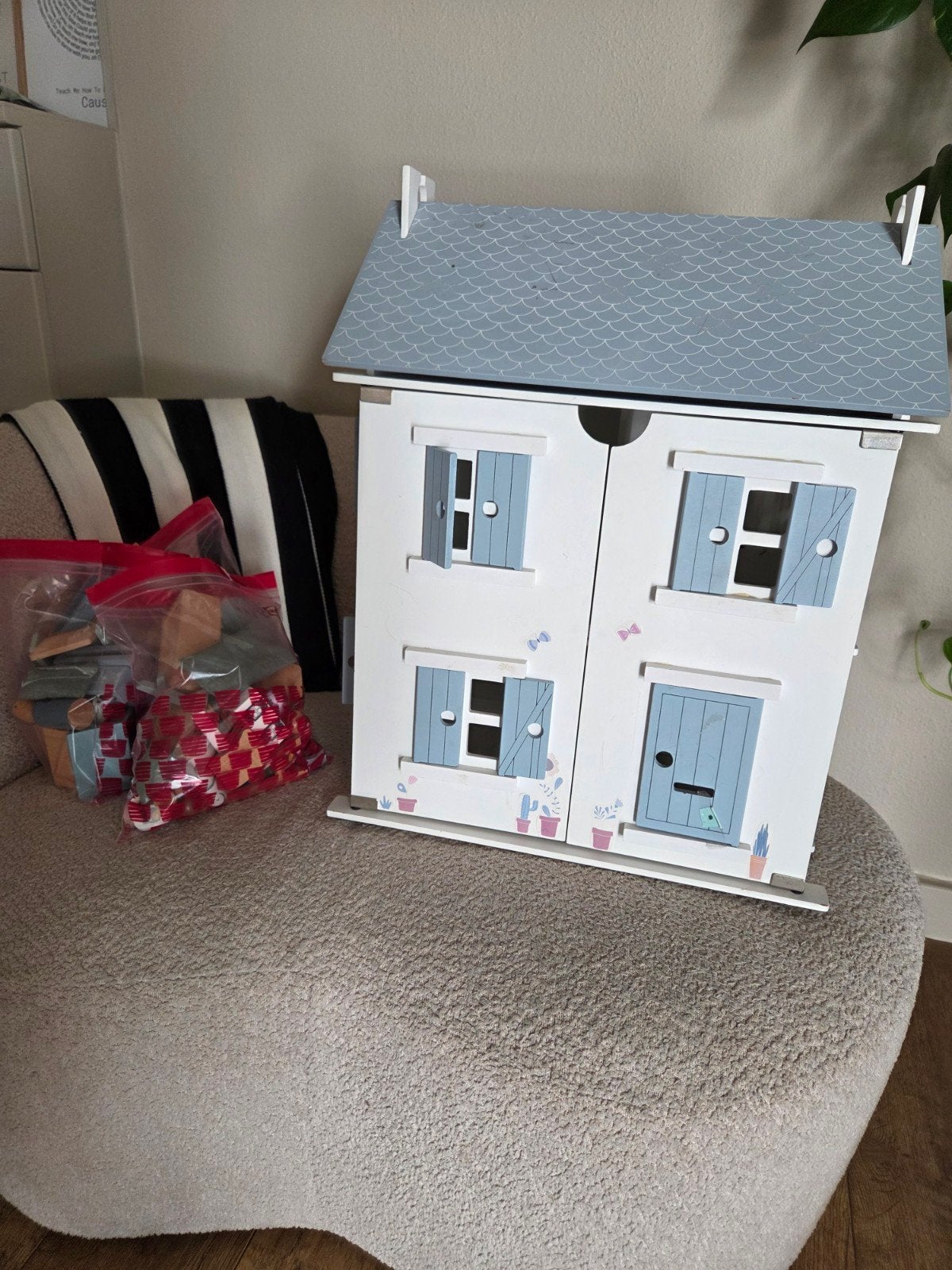 Little Dutch Poppenhuis met Meubels en Toebehoren, Ophalen, Gebruikt, Poppenhuis
