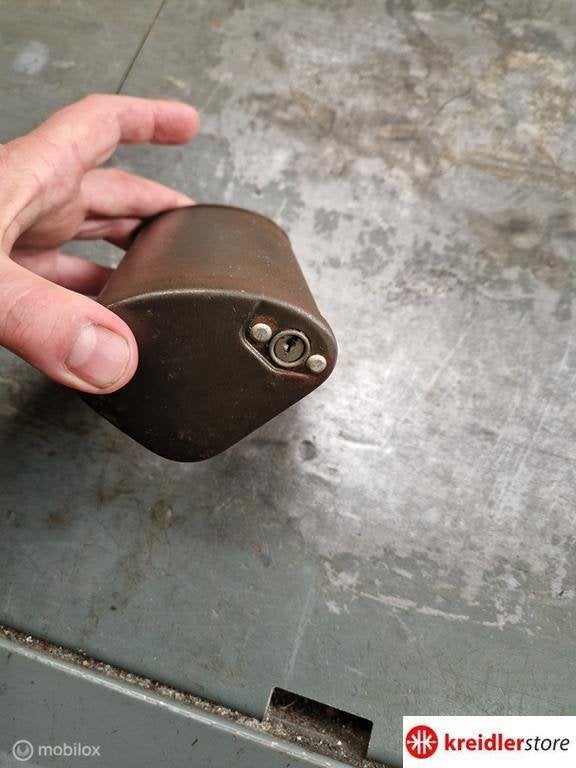 Kreidler Gereedschapskastje origineel in bagagedrager, Gebruikt, Ophalen of Verzenden