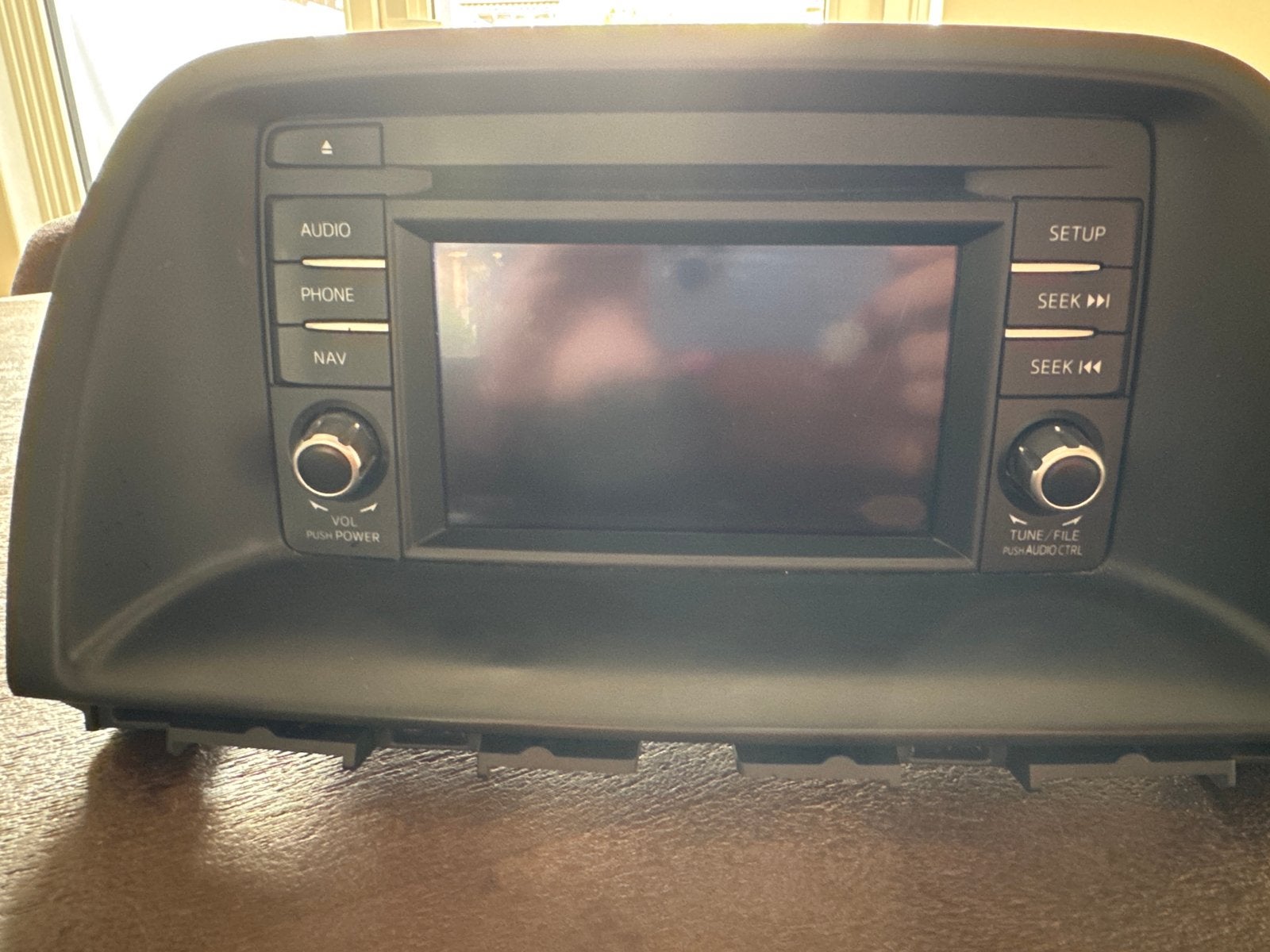 Mazda CX-5 Scherm - Origineel Panasonic Display plus frame, Auto diversen, Autoradio's, Ophalen of Verzenden, Zo goed als nieuw