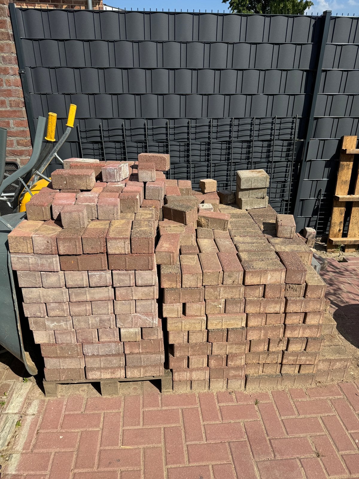 Partij klinkers, Ophalen, Gebruikt, Klinkers, 10 m² of meer