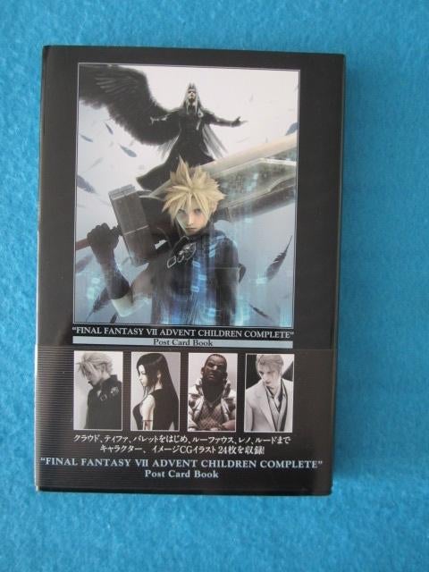 Final Fantasy VII 7 advent children post card art boekje, Spelcomputers en Games, Games | Sony PlayStation 1, 1 speler, Nieuw