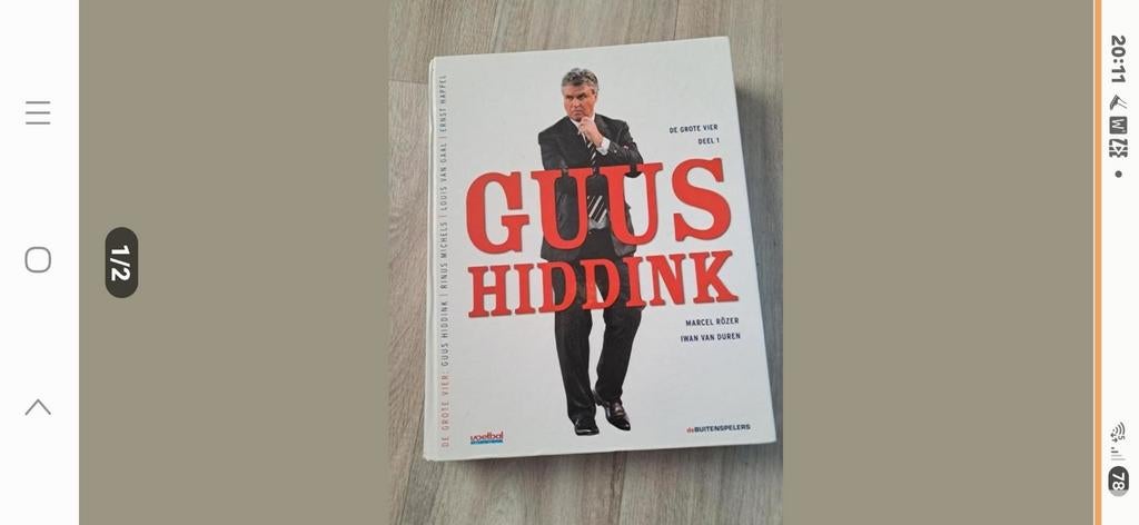 Guus Hiddink, Boeken, Ophalen, Balsport