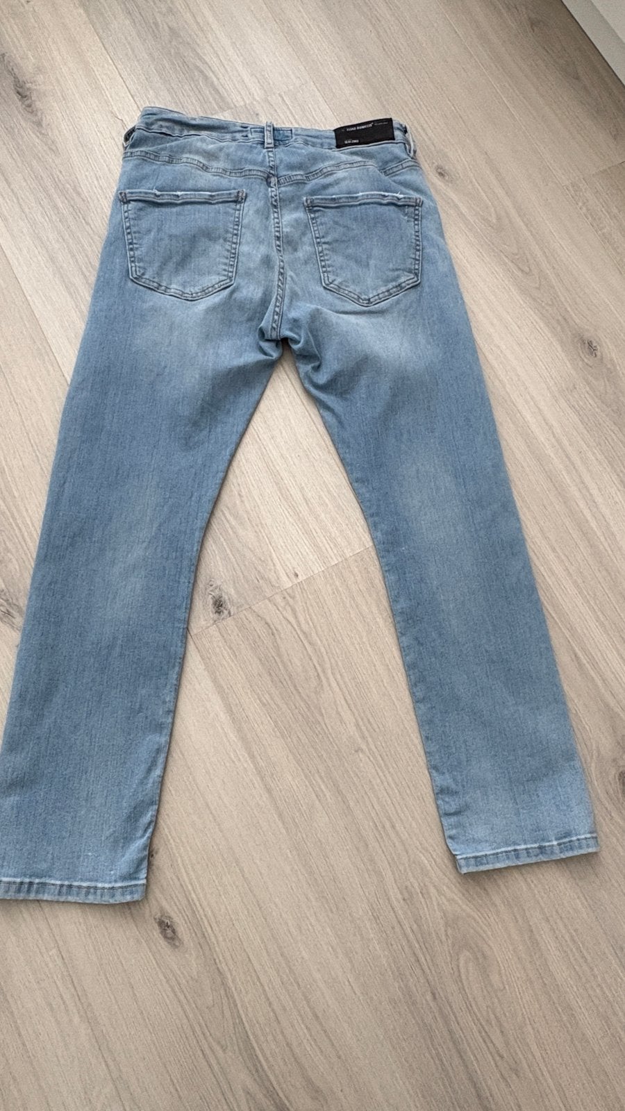 Elias Rumelis Jeans lichtblauw maat 26 mid rise relaxed fit, Verzenden, Zo goed als nieuw, Blauw, W27 (confectie 34) of kleiner