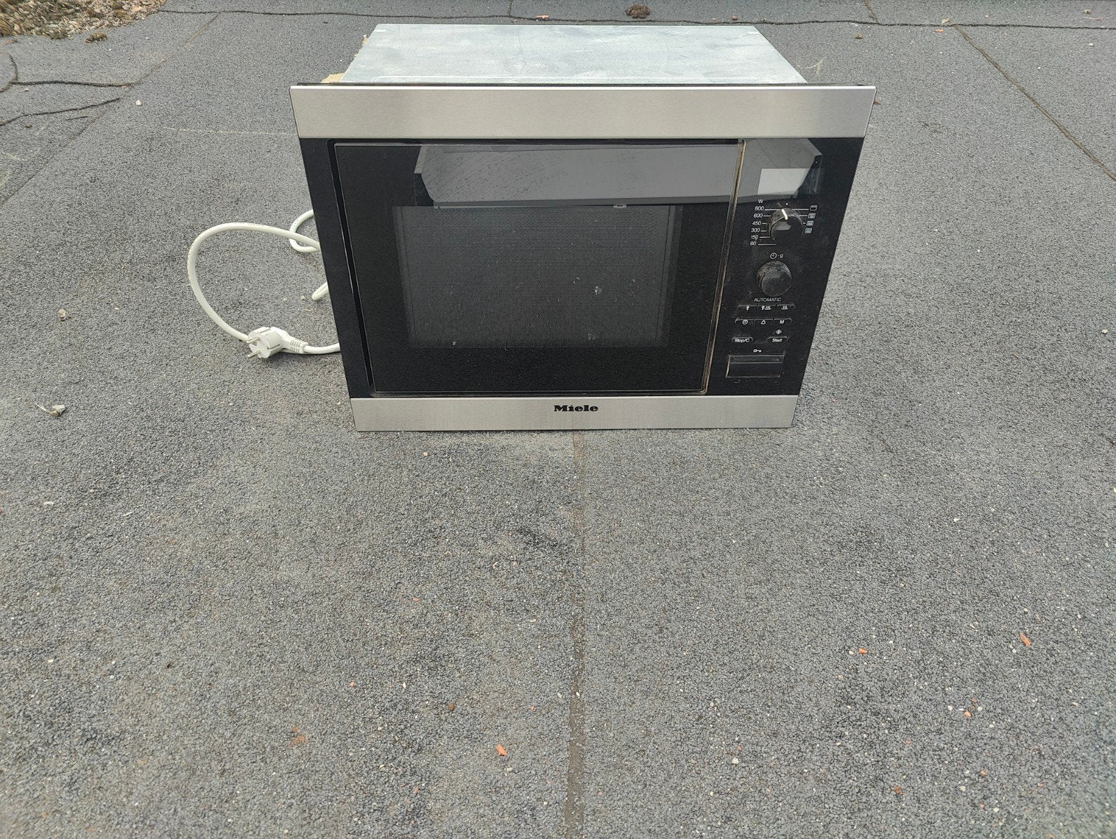 Miele Magnetron - Zo goed als nieuw, Ophalen, Combimagnetron, Zo goed als nieuw, Hete lucht