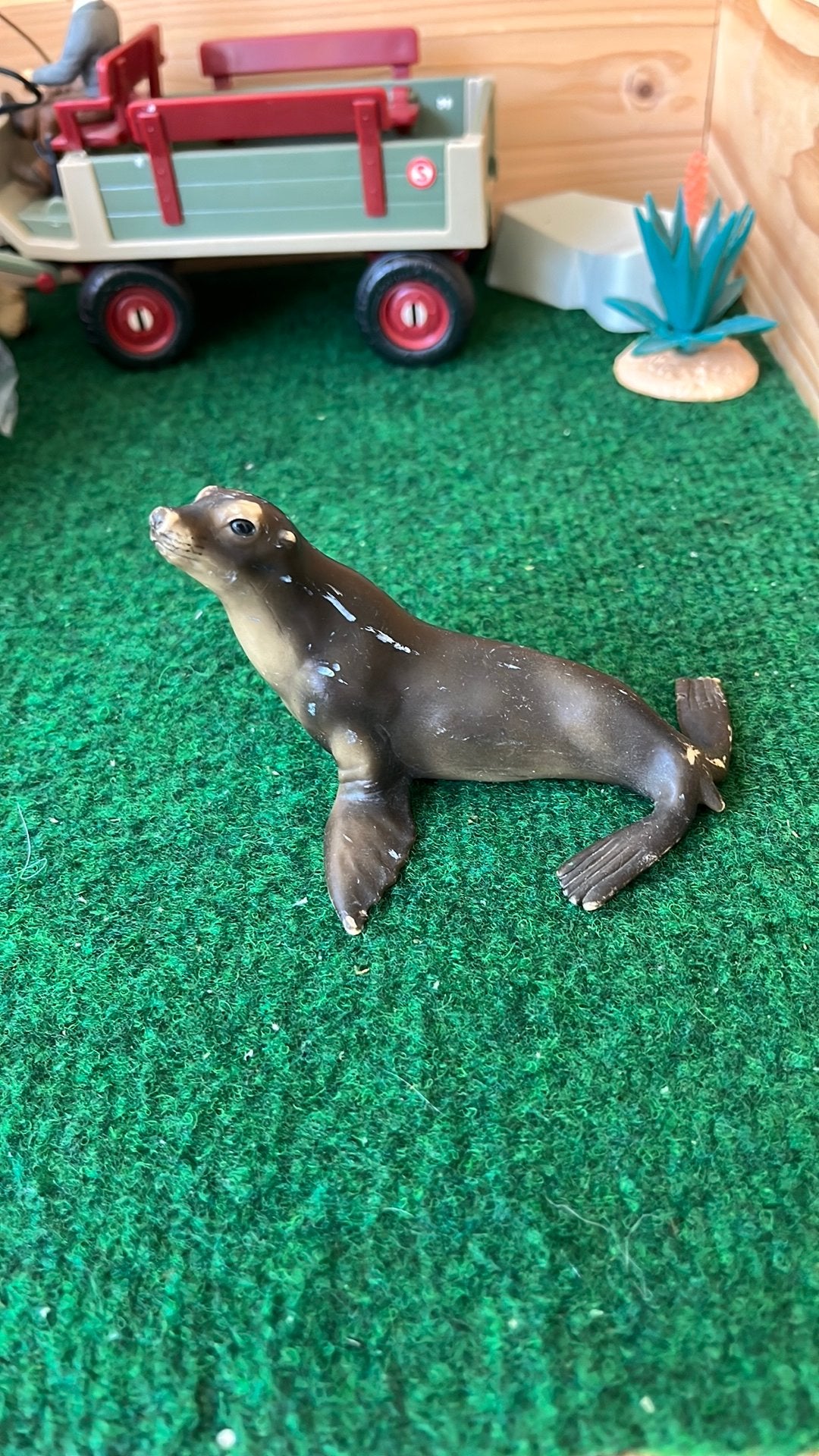 Schleich zee rob, Verzamelen, Dierenverzamelingen, Verzenden, Zo goed als nieuw, Paard, Beeldje of Figuurtje