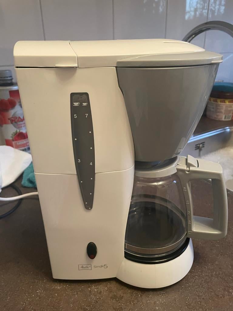 Melitta Single 5 koffieapparaat - Ideaal op de campin, Gebruikt, Koffiemachine, Gemalen koffie, Ophalen of Verzenden
