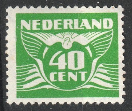 nvph 390 Vliegende duif 1941, Ophalen of Verzenden, Na 1940, Gestempeld