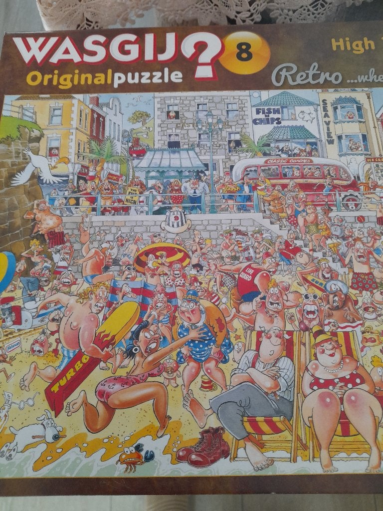 WASGIJ  8, Ophalen of Verzenden, 500 t/m 1500 stukjes, Zo goed als nieuw, Legpuzzel