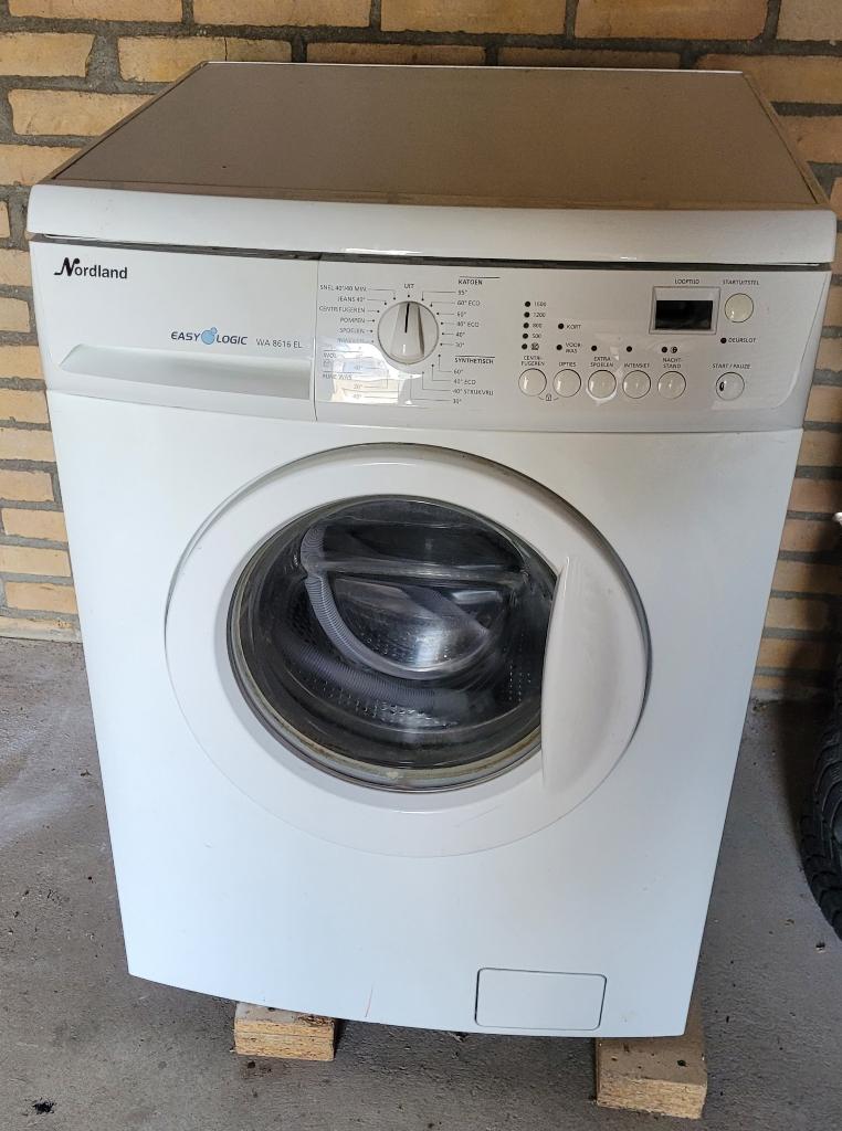 wasmachine, Ophalen, Gebruikt, Voorlader, 85 tot 90 cm