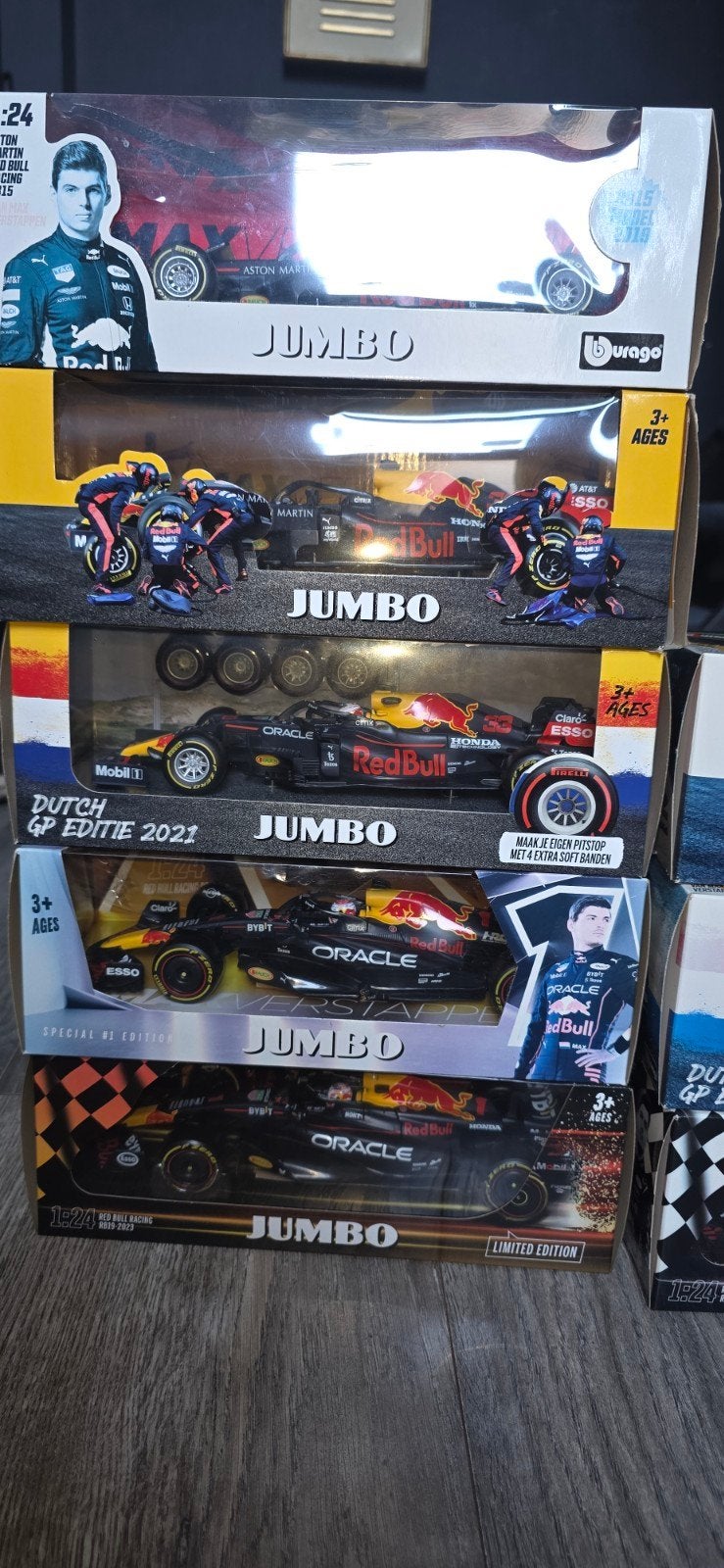 Max Verstappen Jumbo F1 Red Bull Racing modelauto's, Ophalen of Verzenden, Nieuw