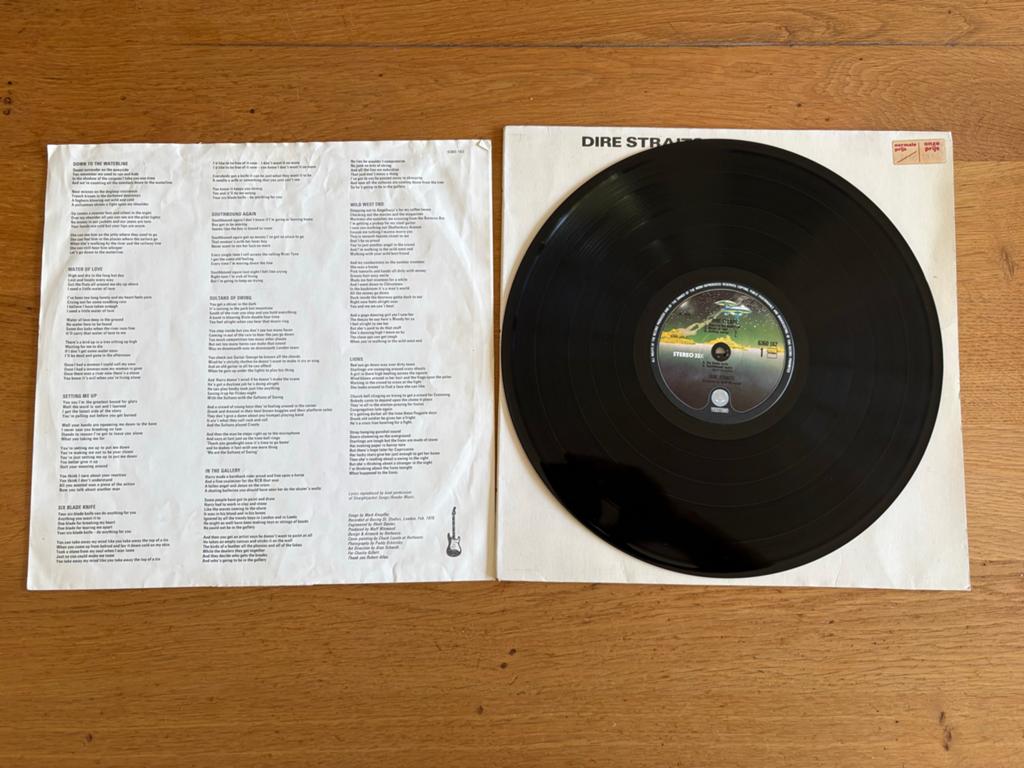 Dire Straits - Dire Straits (LP, 1978), Cd's en Dvd's, Vinyl | Pop, Gebruikt, Inclusief binnenhoes, 1970 - 1979, 12 inch, Ophalen