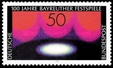 WEST DUITSLAND 1976 Bayreuth Festival, Michel: 896, Postfris, Verzenden, BRD, Postfris